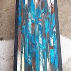 Table lames de bois A3