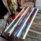 Table lames de bois B2