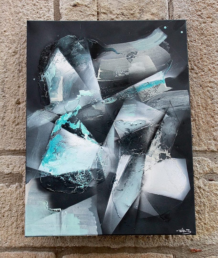 Mouvement intérieur_80x60cm_Technique mixte_Disponible